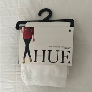 Hue White Leggings